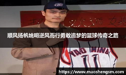 顺风扬帆姚明逆风而行勇敢追梦的篮球传奇之路